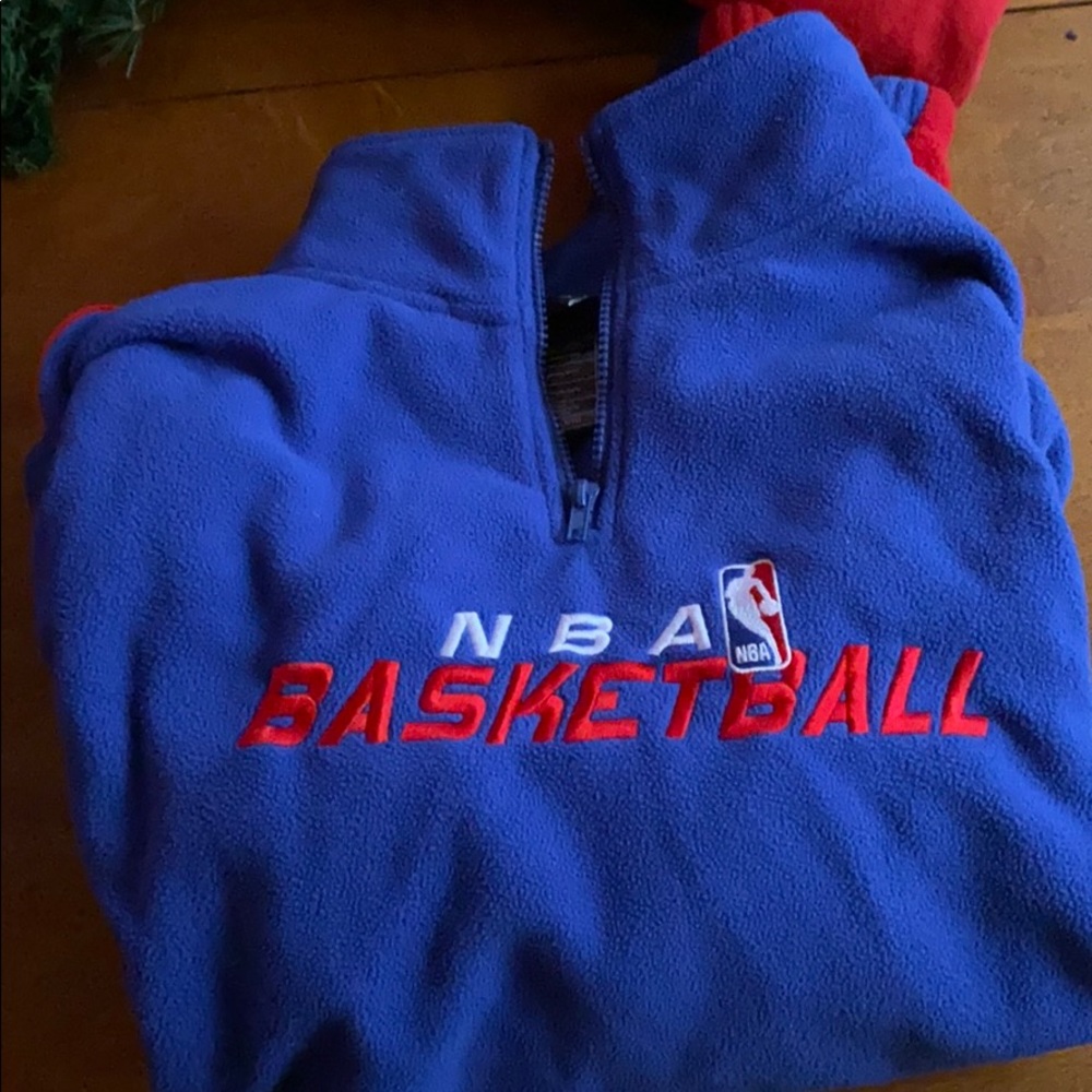 NBA adidas quarter zip